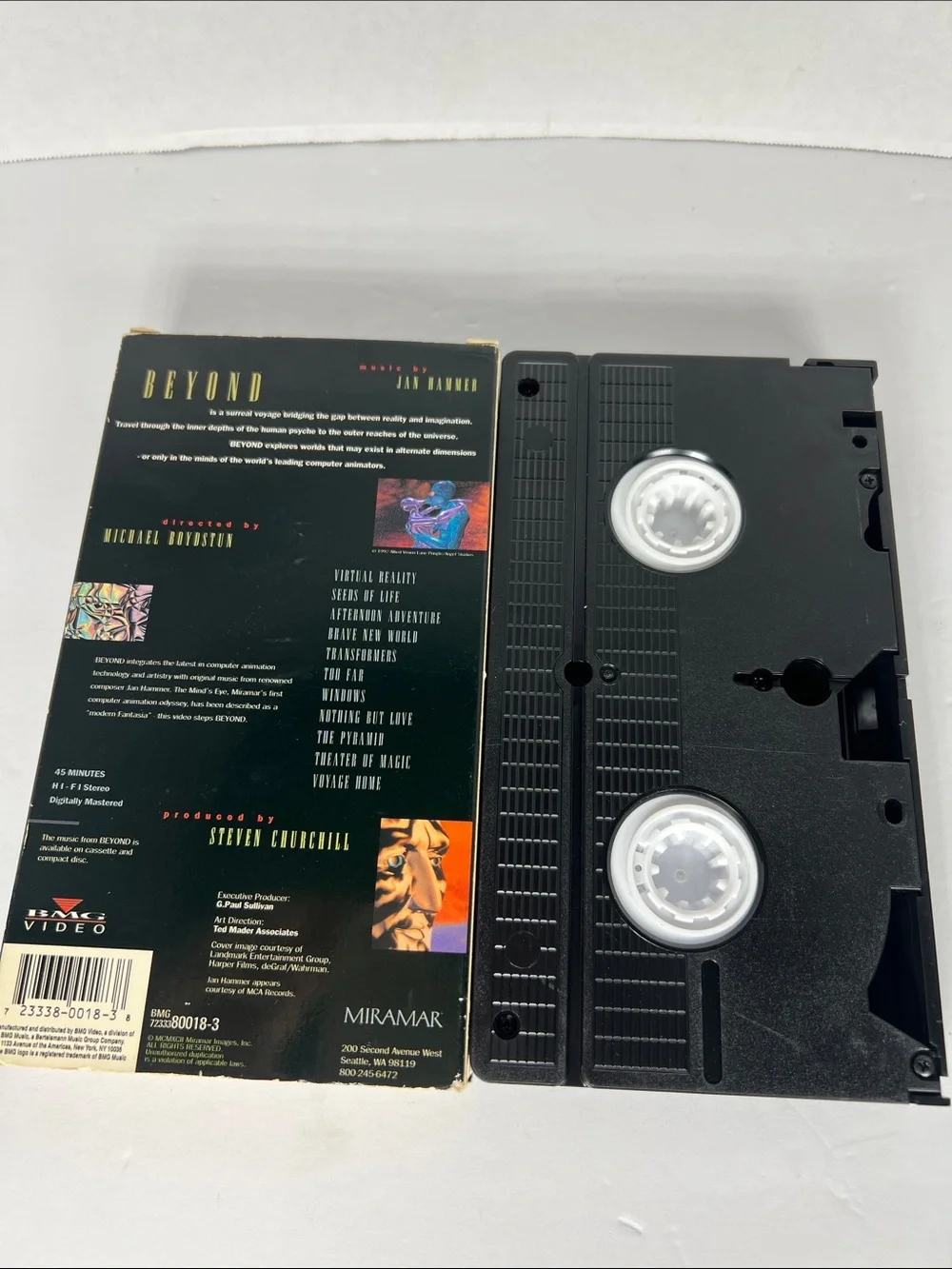 Beyond: The Mind's Eye VHS - - Black